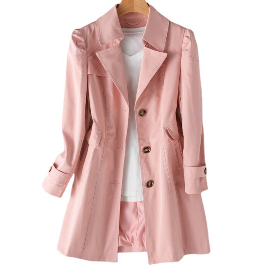Lange Windjack Regenjas Dames