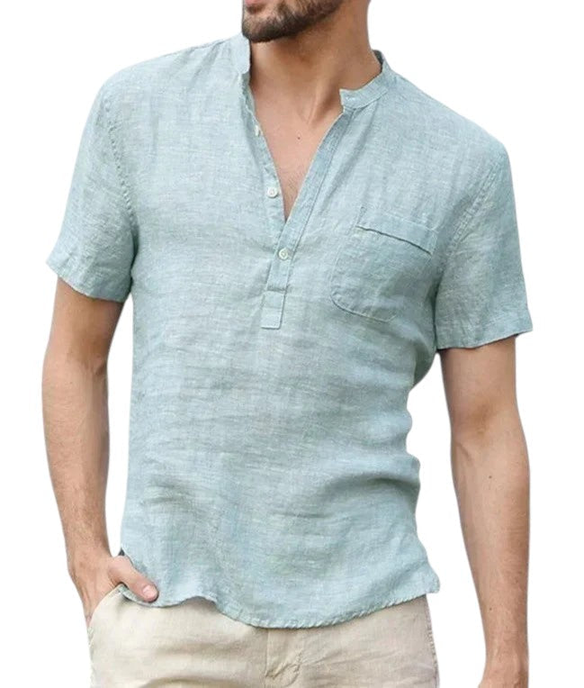 Leinenhemd-Halber-Knopf-Baumwolle-Kurzarmhemd-Sommerhemd-Leyna-Moda-3-Photoroom.jpg