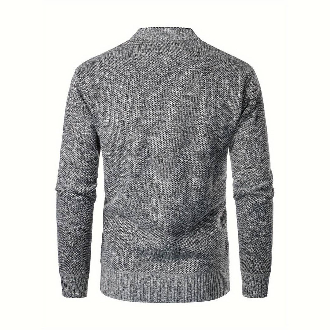 Stijlvol Gebreid Vest Met Knopen - George