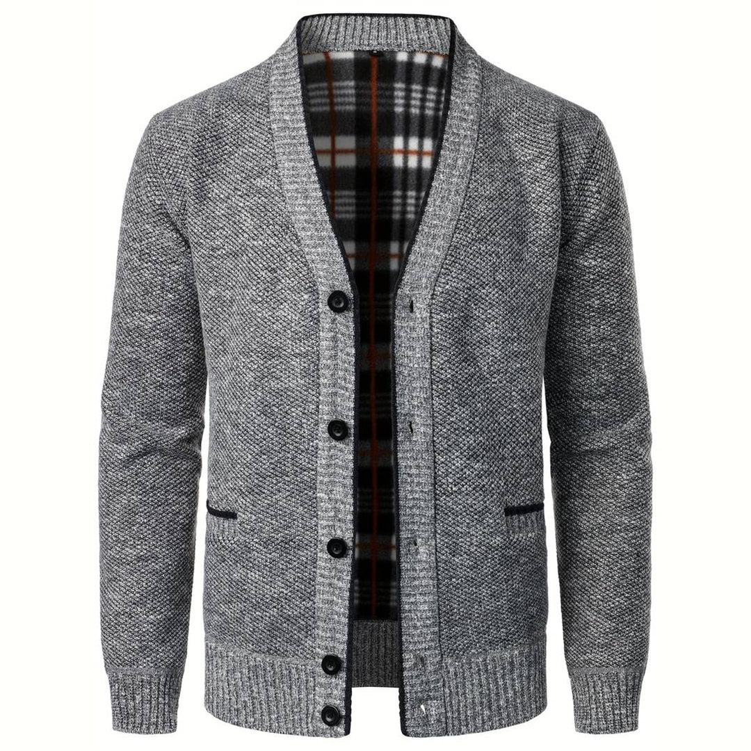 Stijlvol Gebreid Vest Met Knopen - George