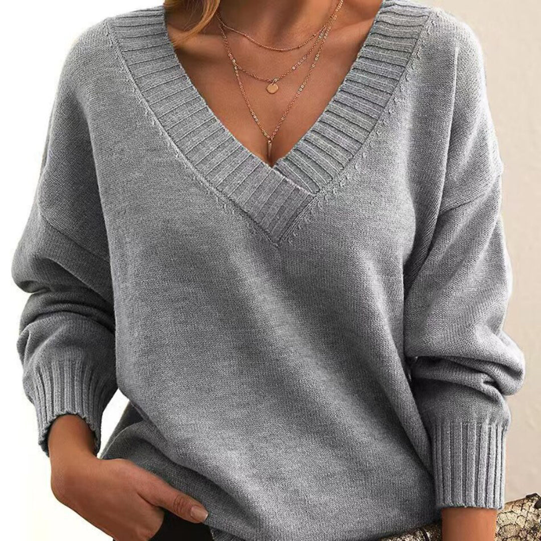 Lola - Casual Trui Met V-hals