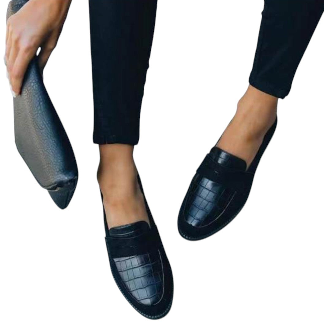 Stijlvolle Dames Loafers van Leer