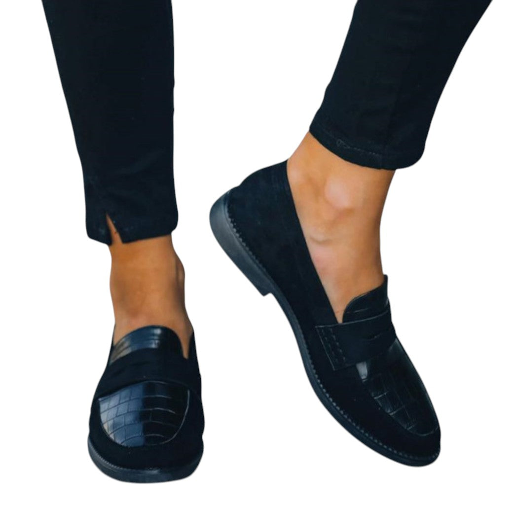 Stijlvolle Dames Loafers van Leer