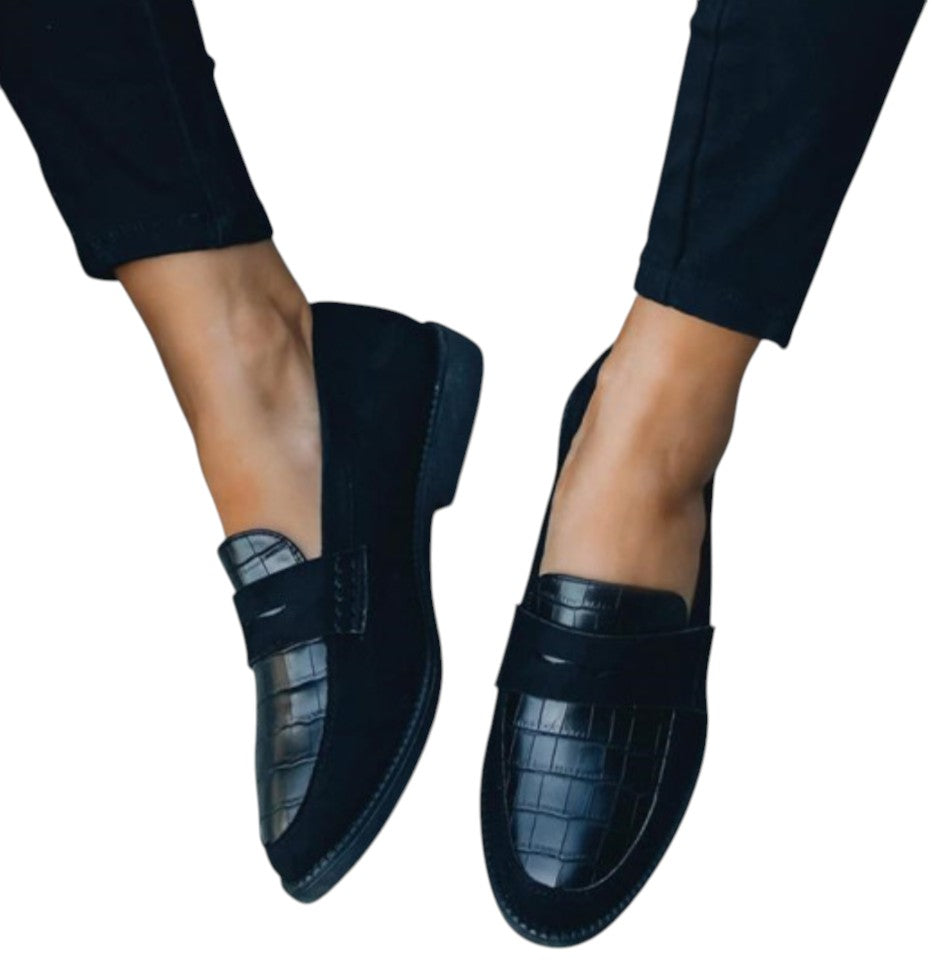 Stijlvolle Dames Loafers van Leer