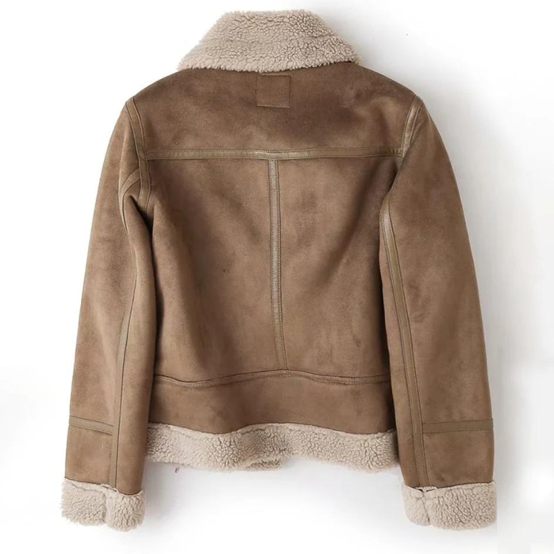 LENA - Leren Biker Jacket Voor Dames