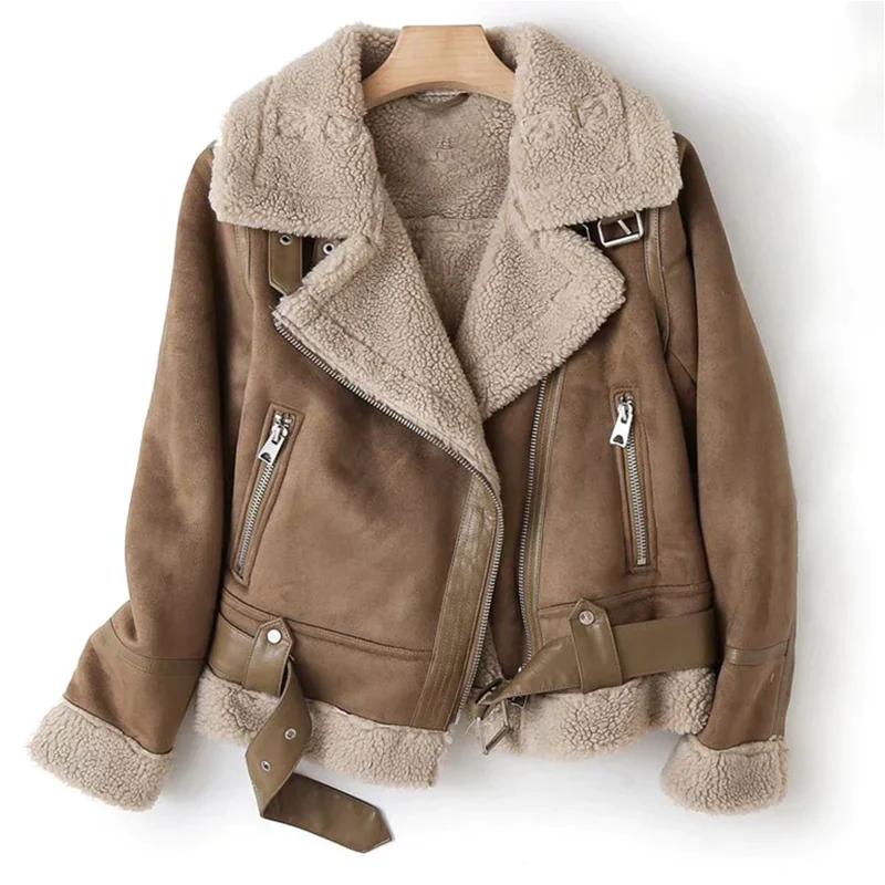 LENA - Leren Biker Jacket Voor Dames