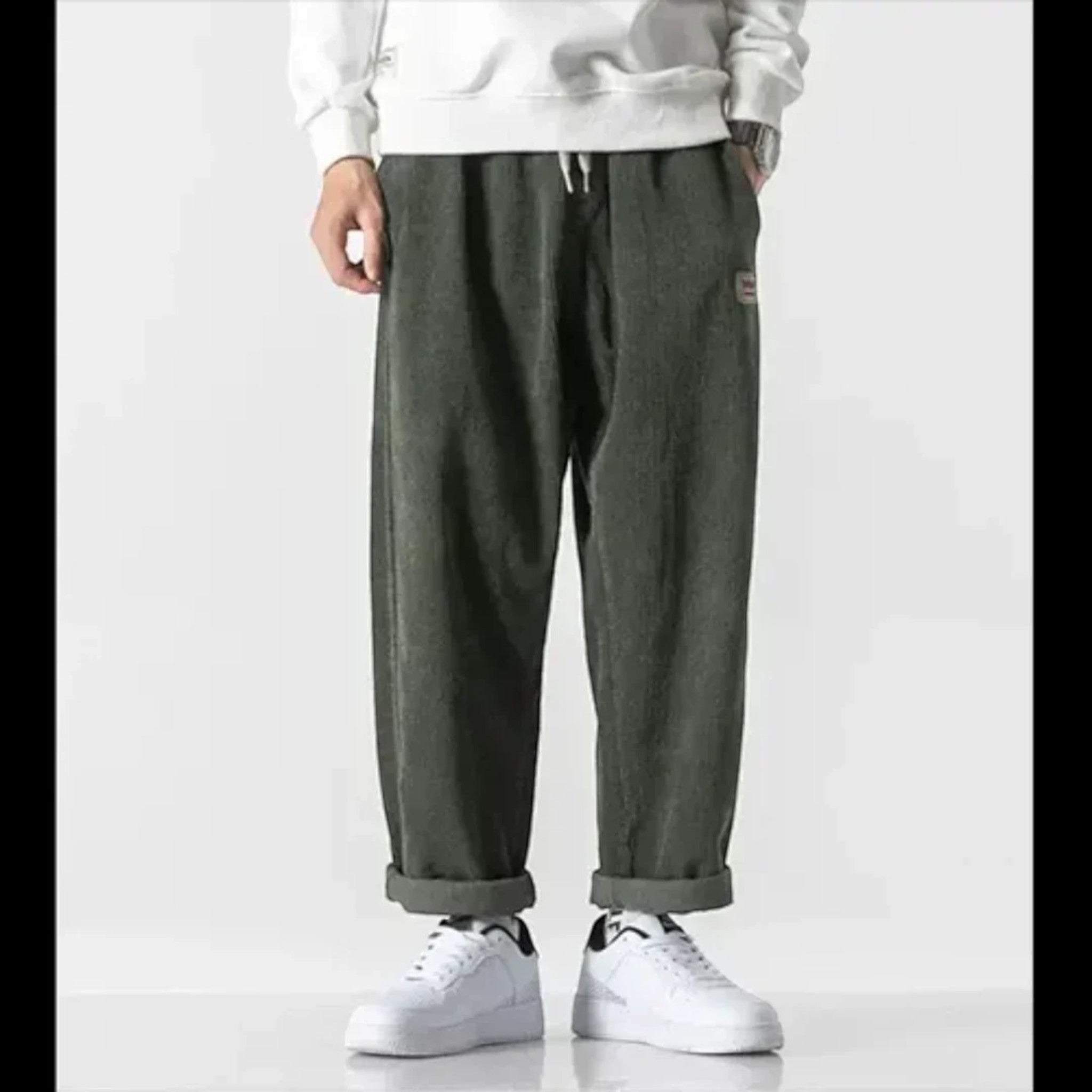 Lucien | Casual Corduroy Broek | Oversized