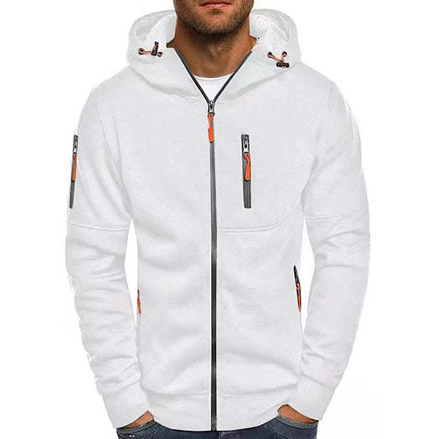Casual Heren Vest Met Capuchon