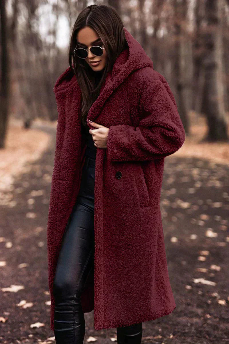 Lange Teddy Jas Met Capuchon | Winter