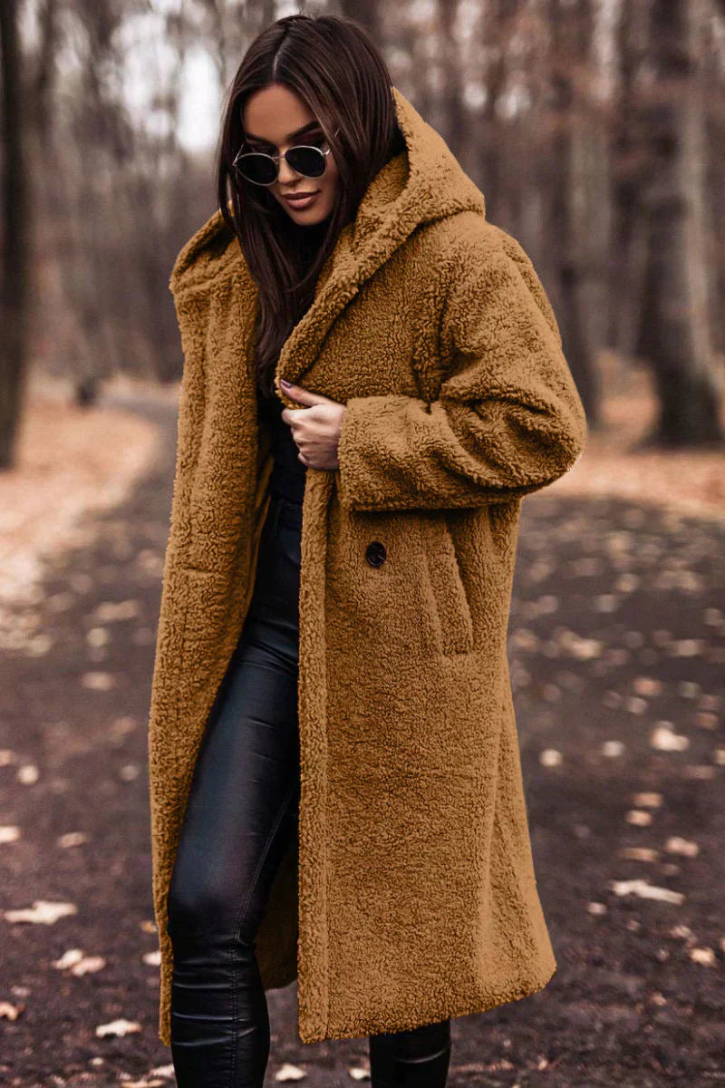 Lange Teddy Jas Met Capuchon | Winter