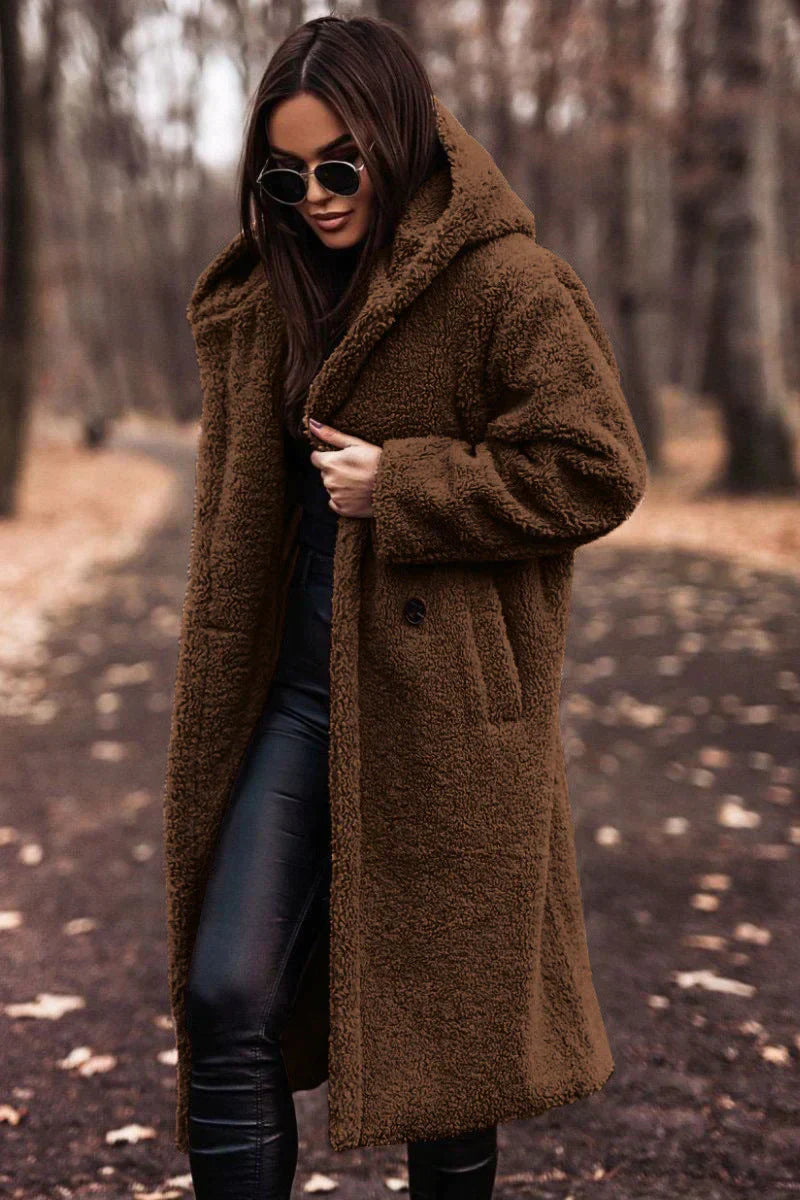 Lange Teddy Jas Met Capuchon | Winter