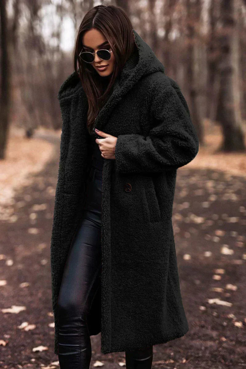 Lange Teddy Jas Met Capuchon | Winter