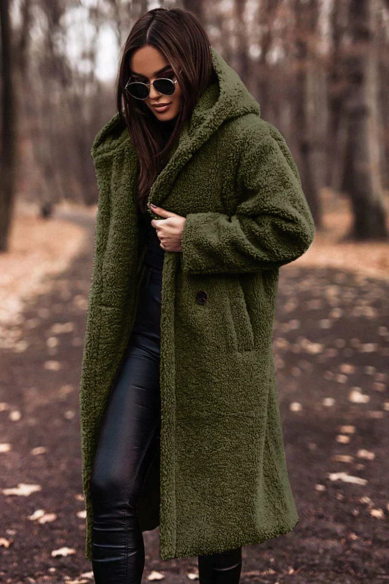 Lange Teddy Jas Met Capuchon | Winter