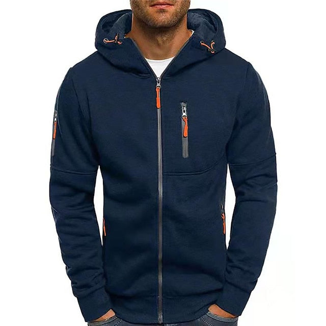 Casual Heren Vest Met Capuchon