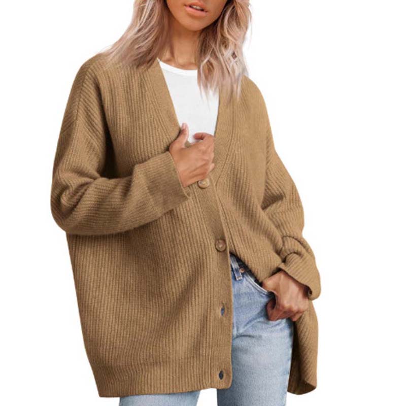 Casual Oversized Vest Met Knoopjes | V-hals