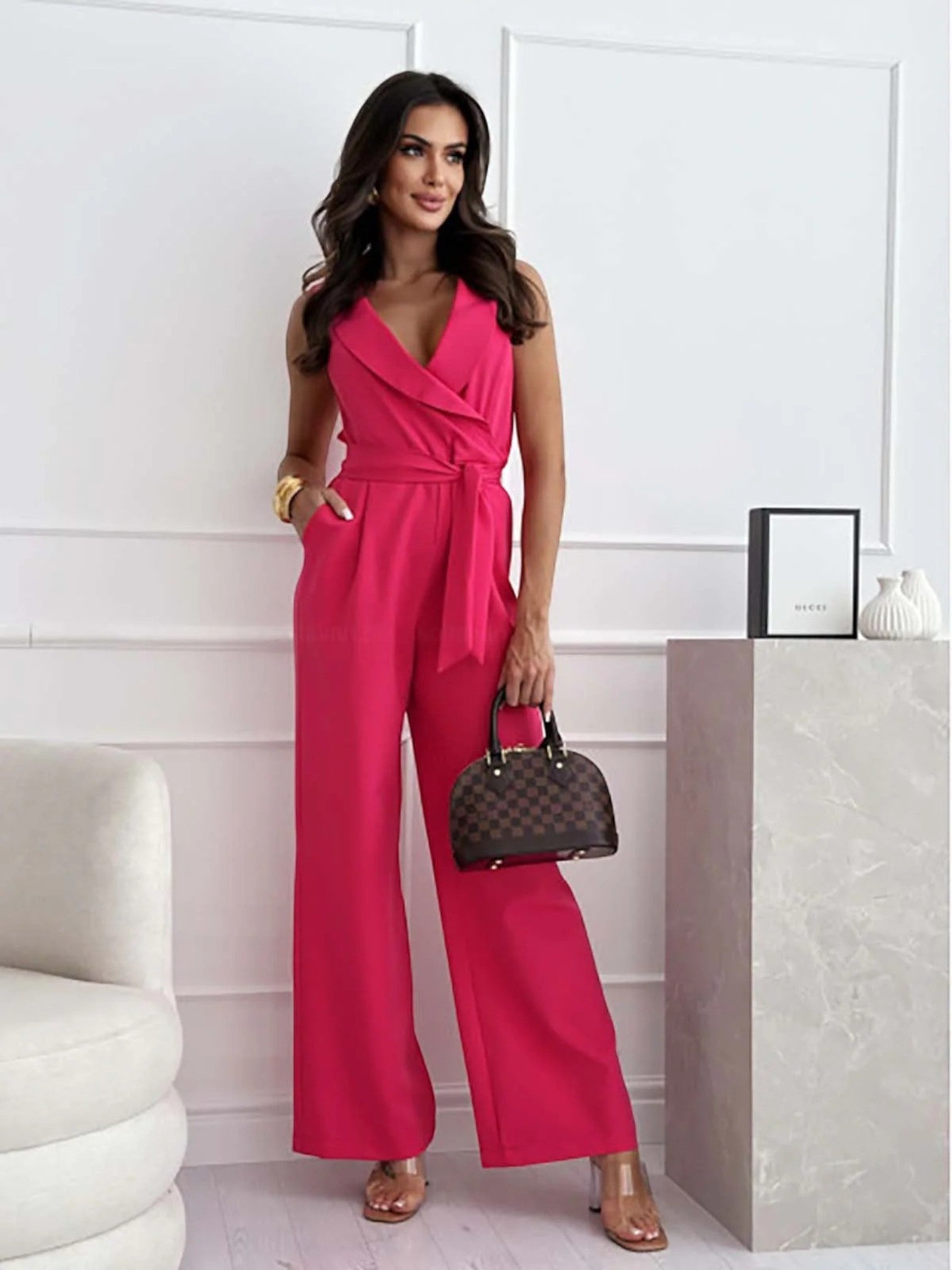 Margaux | Stijlvolle Mouwloze Jumpsuit