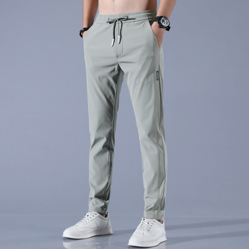 Lange Golf Broek Met Stretch Voor Heren - Aimen