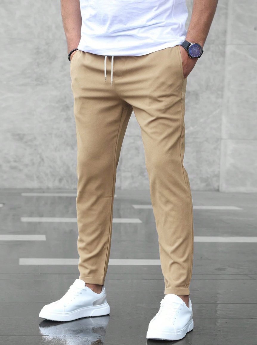 Heren Broek Met Stretch - Stijlvol