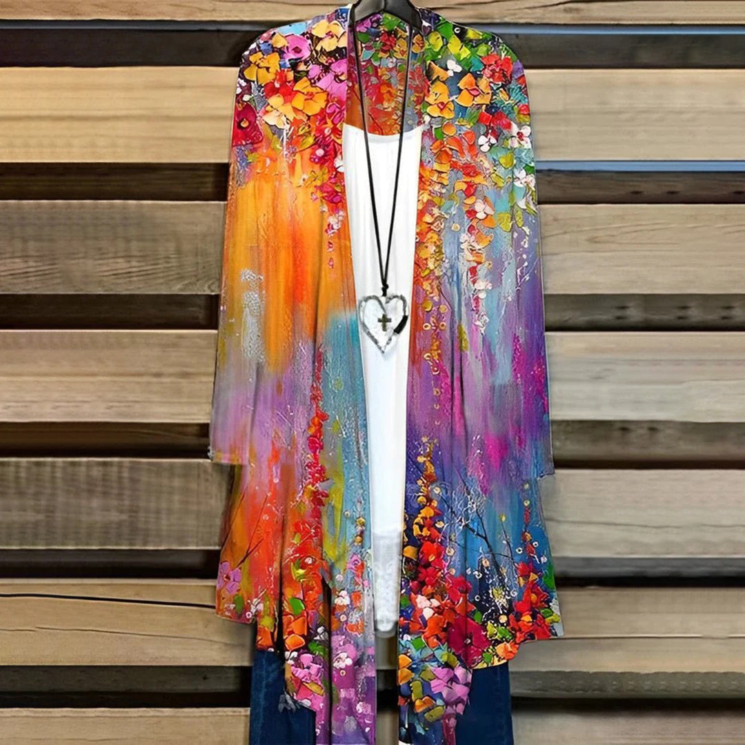 Vintage Kleurrijk Dames Vest - Monica