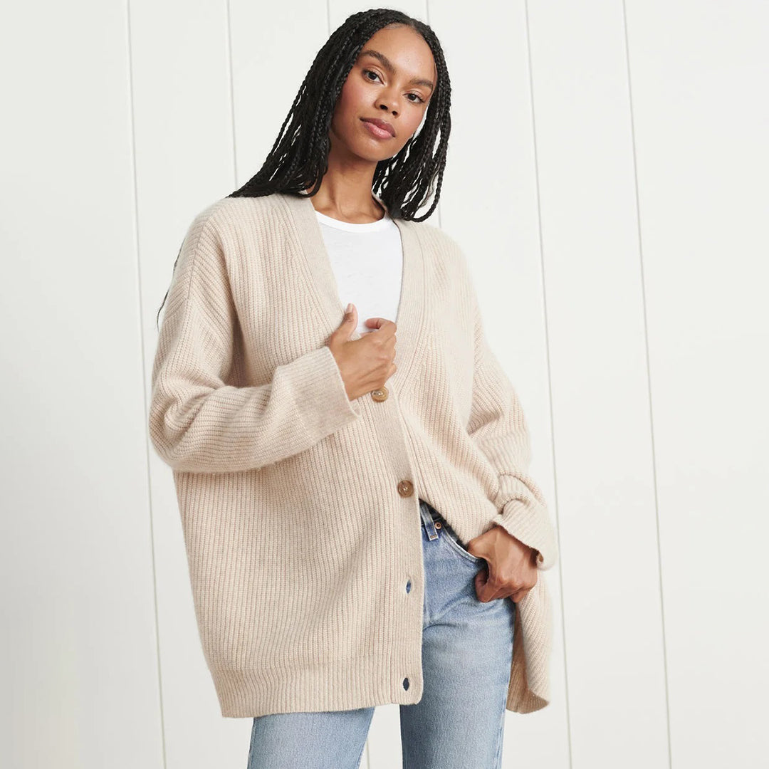Nora - Knus Dames Vest Met Knopen