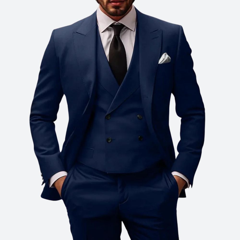 Luxueuze 3-Delige Pak Voor Heren - George