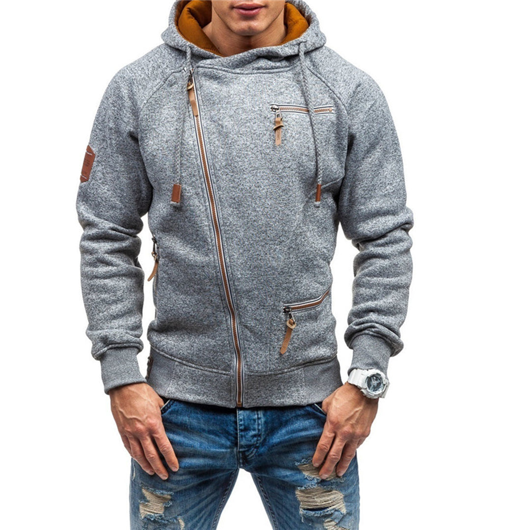 Casual Fleece Vest Met Capuchon Voor Heren - Benson