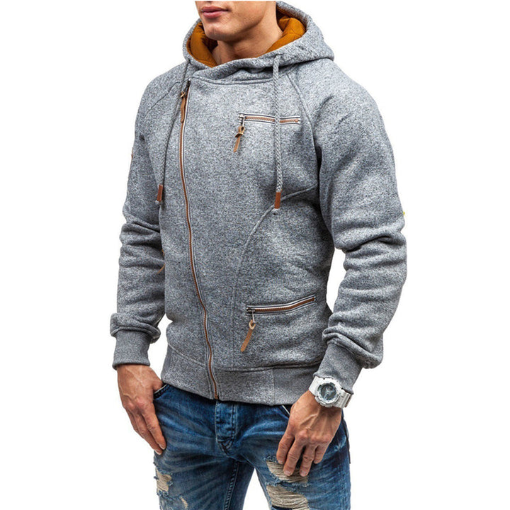 Casual Fleece Vest Met Capuchon Voor Heren - Benson