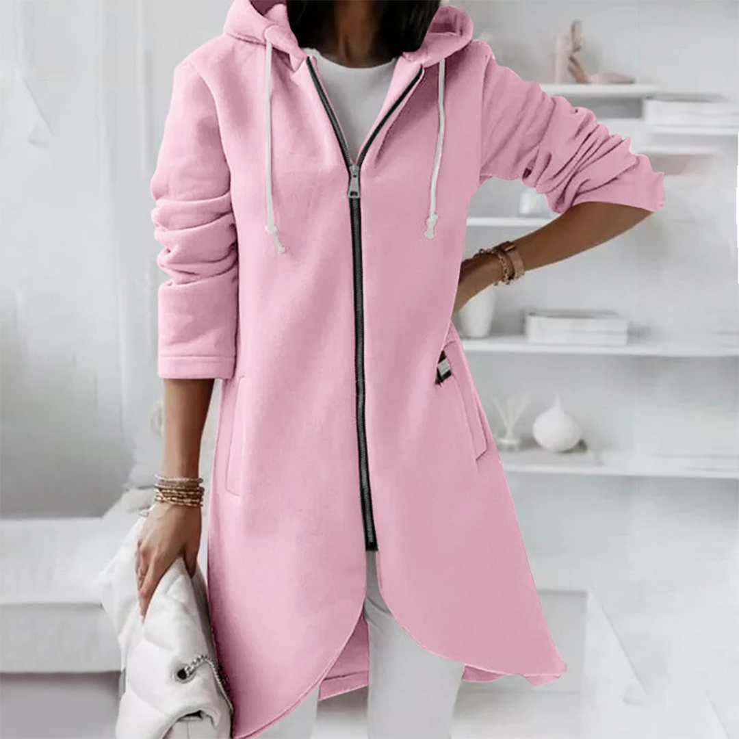Janie - Stijlvol Vest Met Capuchon Dames