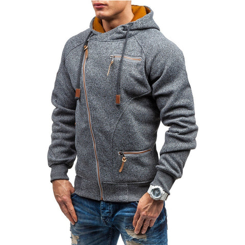 Casual Fleece Vest Met Capuchon Voor Heren - Benson