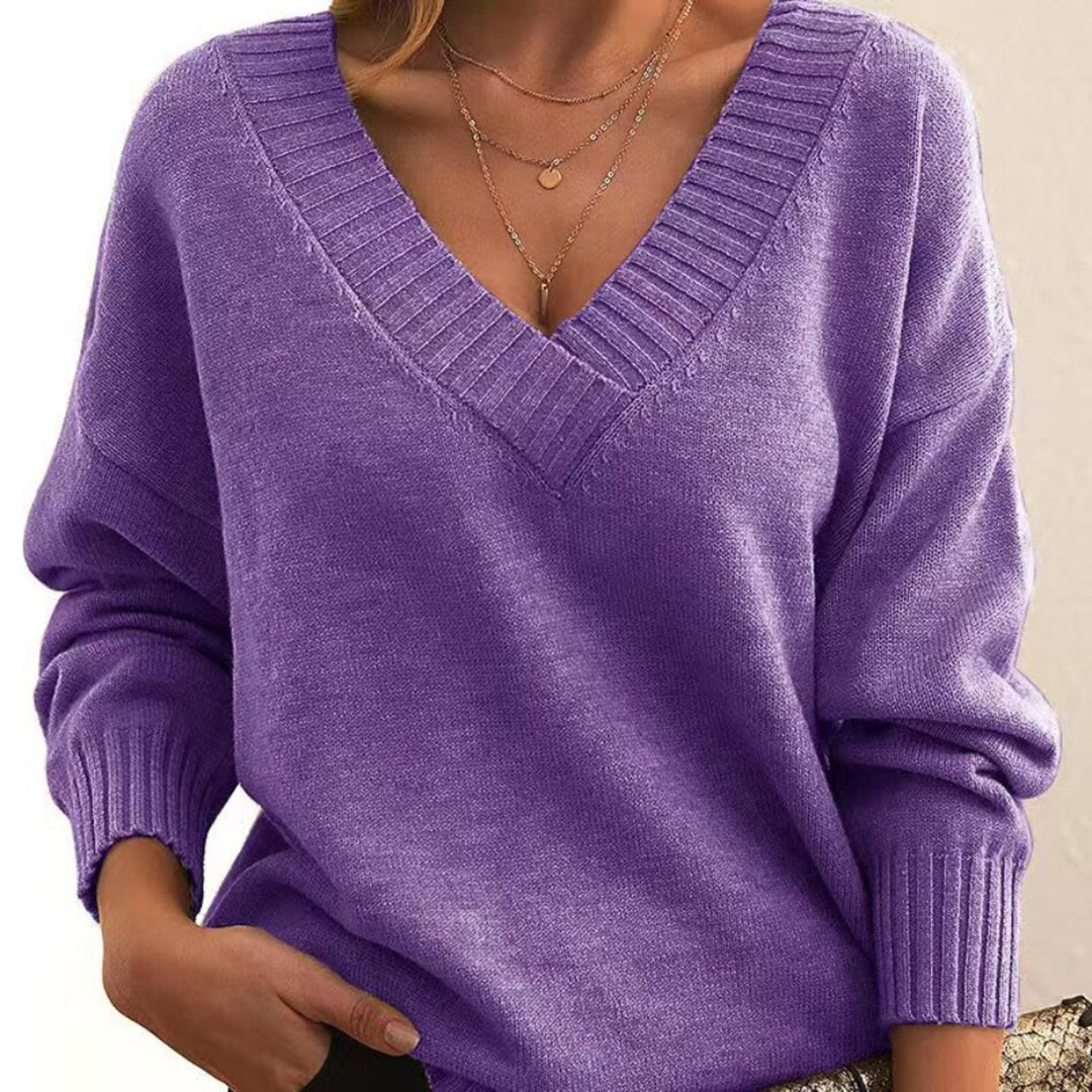 Lola - Casual Trui Met V-hals