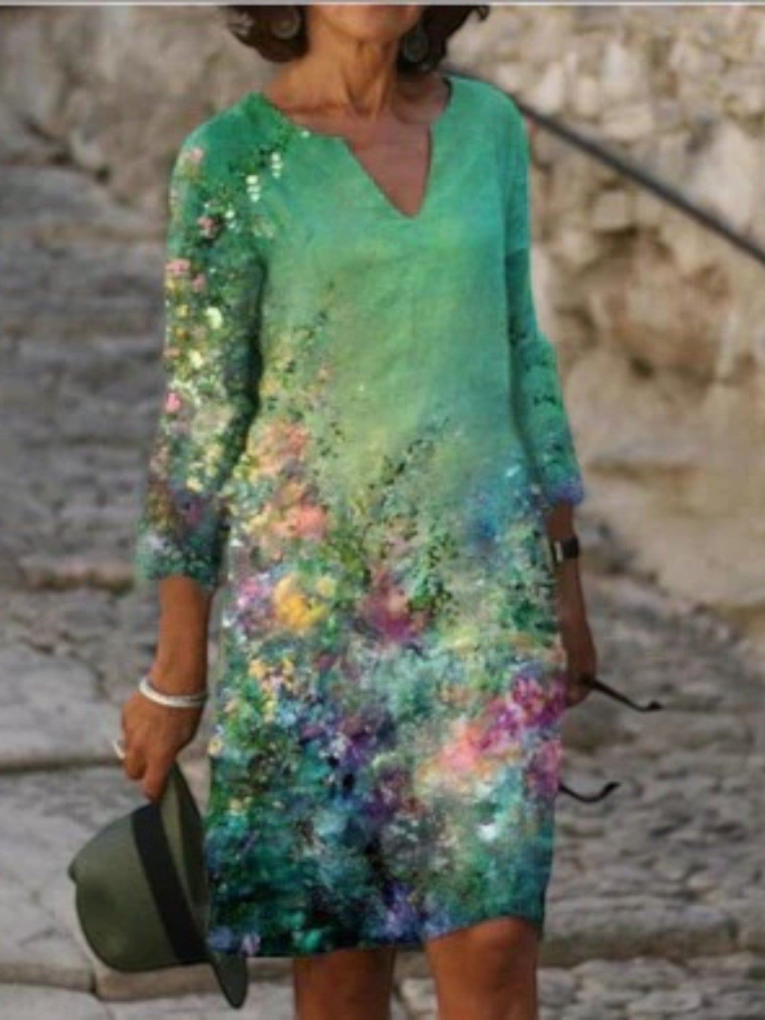 Camila | Zomerjurk Met Bloemenprint | Mini