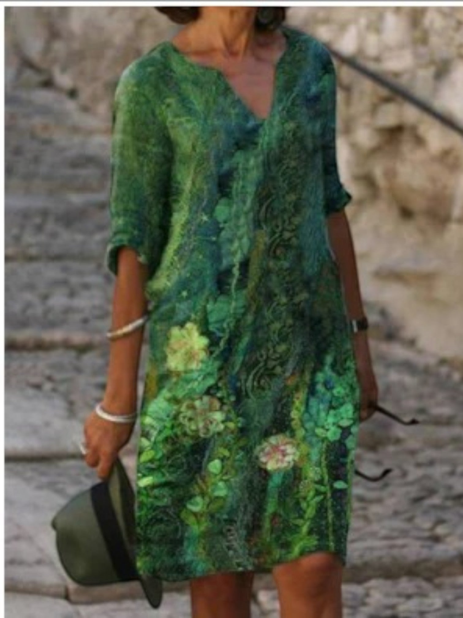 Camila | Zomerjurk Met Bloemenprint | Mini