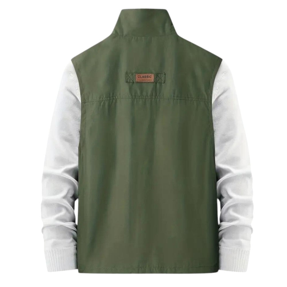 Heren Cargo Bodywarmer Met Zakken