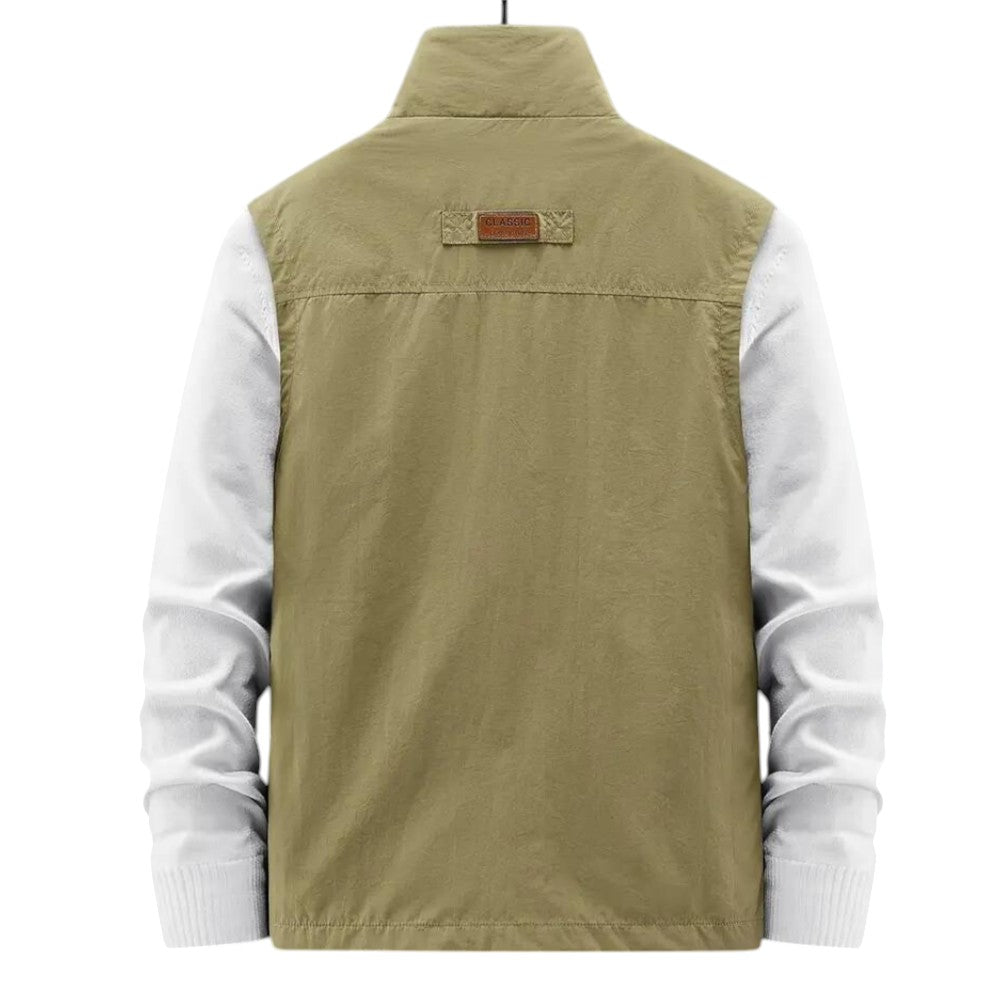 Heren Cargo Bodywarmer Met Zakken