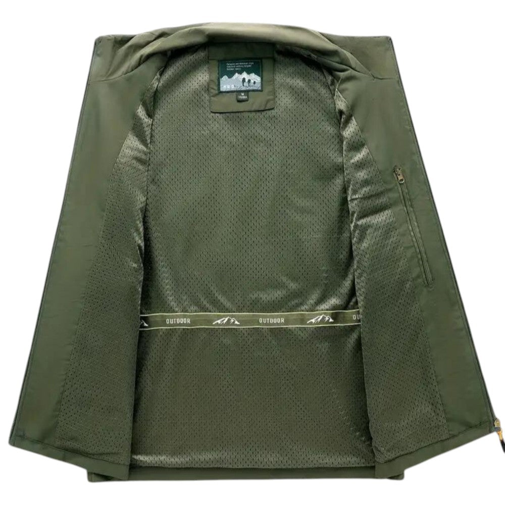 Heren Cargo Bodywarmer Met Zakken