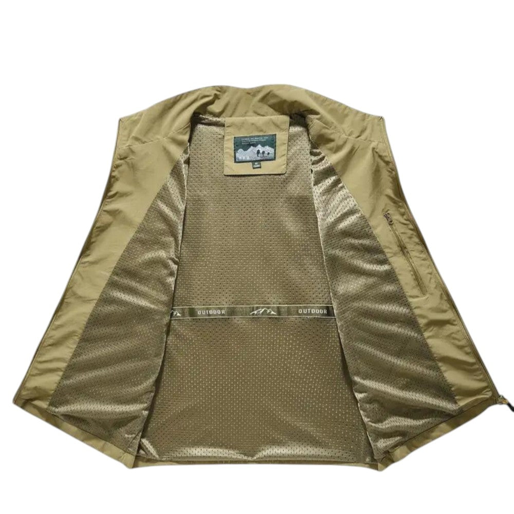 Heren Cargo Bodywarmer Met Zakken