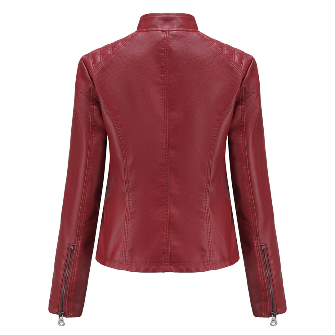 Stijlvolle Bikerjack Met Ritszakken | Winter