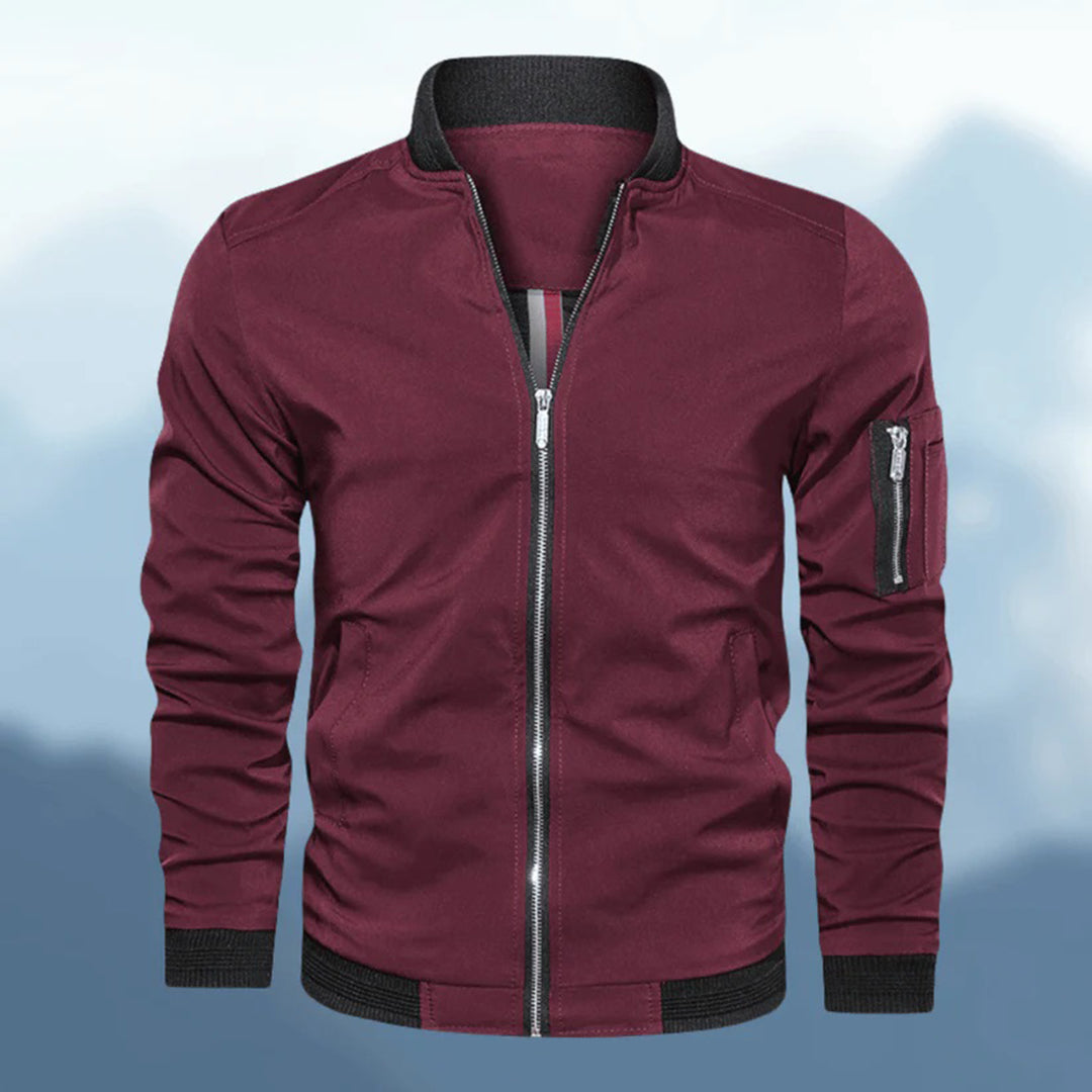 Casual Slim-fit Jasje Voor Heren - Angelo