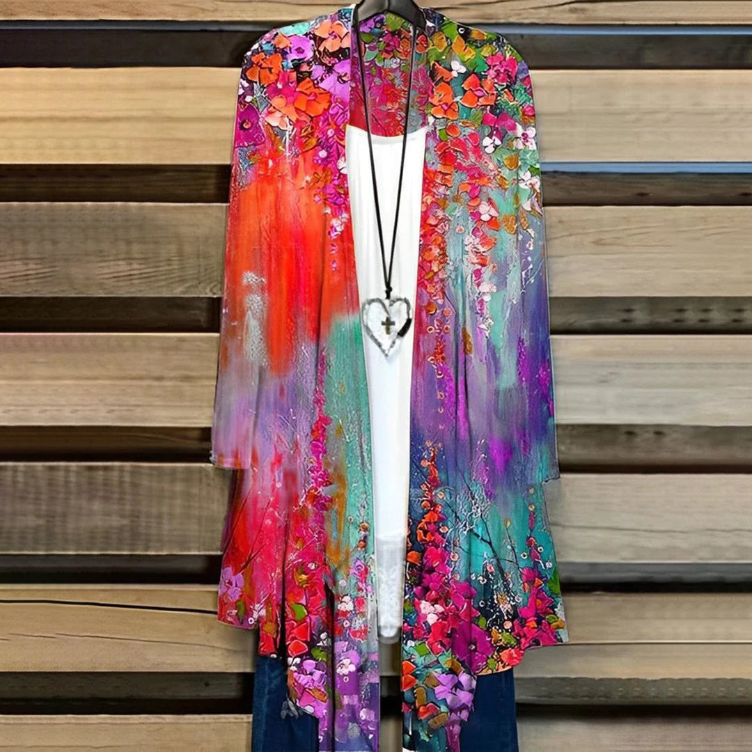 Vintage Kleurrijk Dames Vest - Monica