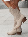 Reverse - Leren Ademende Cowboylaarzen