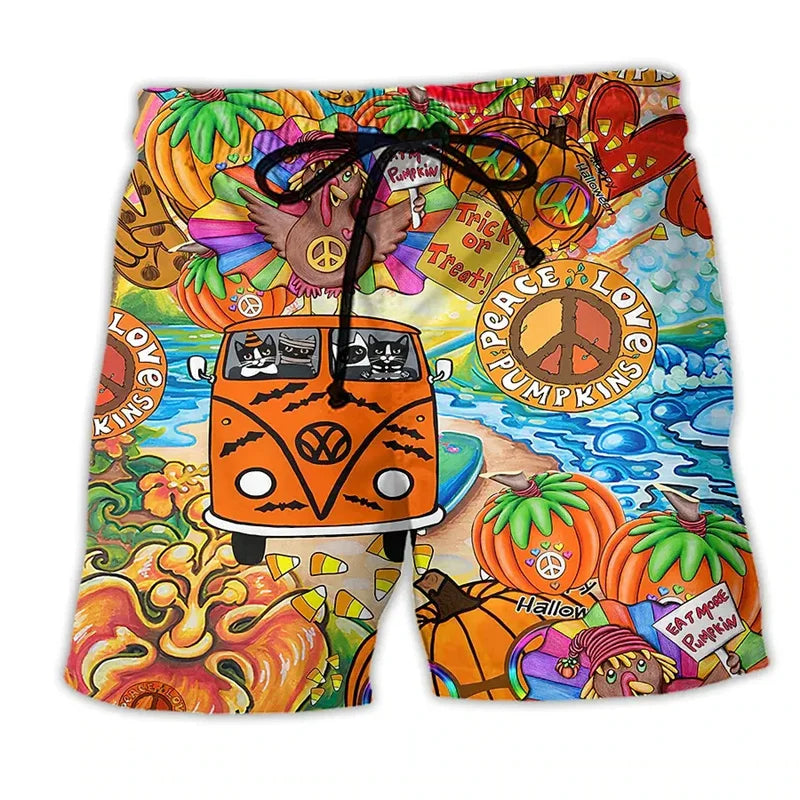 Heren Zwembroek Met Print