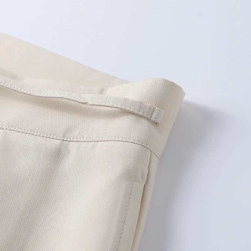 Chique Vrije Tijds Broek Met Wijde Pijpen