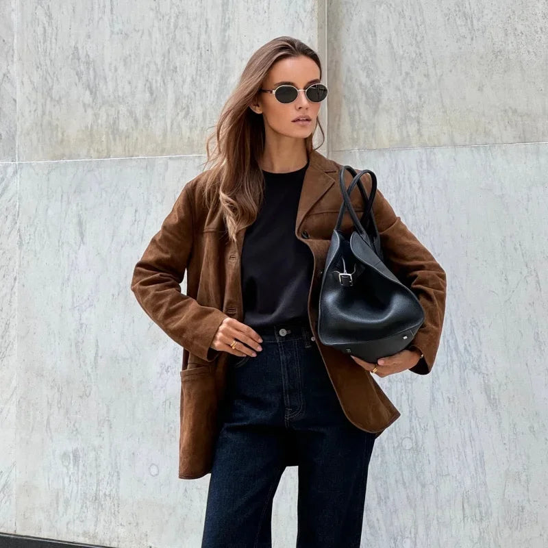 Elodie - Chic Suède Dames Jasje
