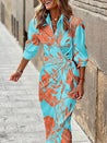 Louise - Zomerjurk Met Print