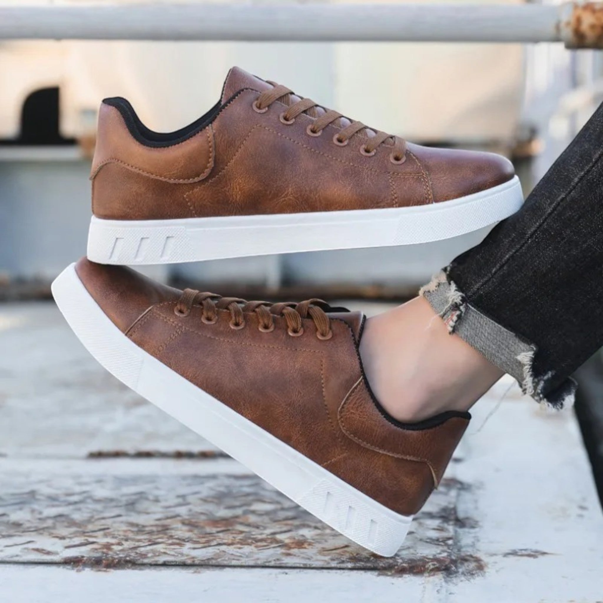 Dennis | Classic Sneakers Voor Heren | Stijlvol