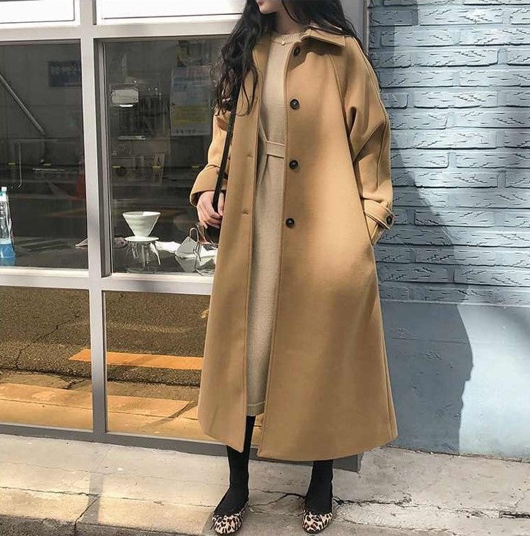 Stijlvolle Lange Dames Jas - Nora Trenchcoat