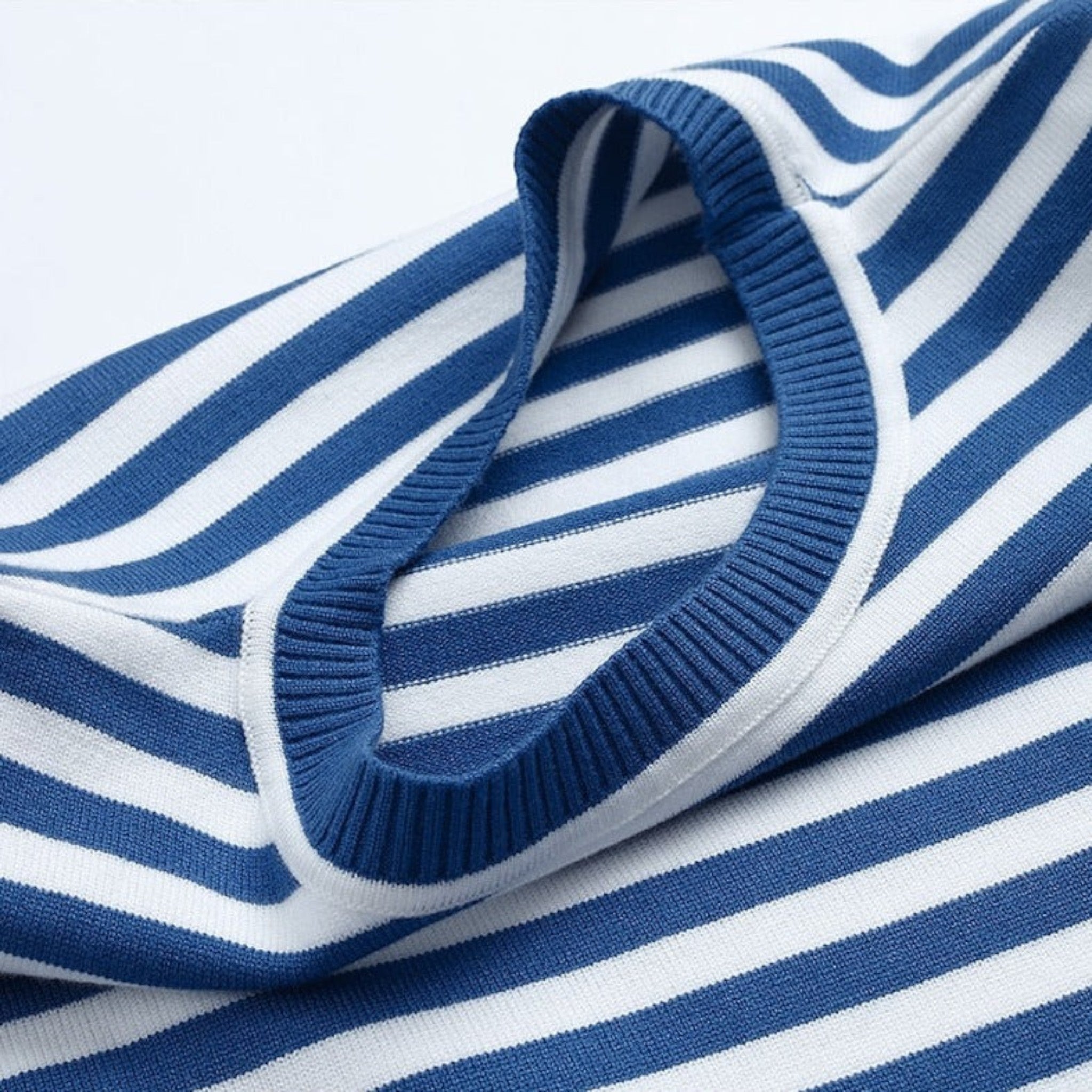 Leona | Klassiek Gestreept Shirt Met Lange Mouwen