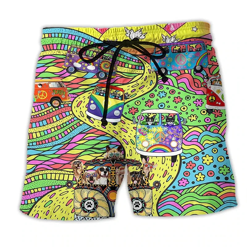 Heren Zwembroek Met Print
