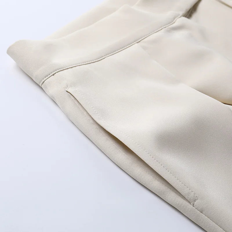 Chique Vrije Tijds Broek Met Wijde Pijpen