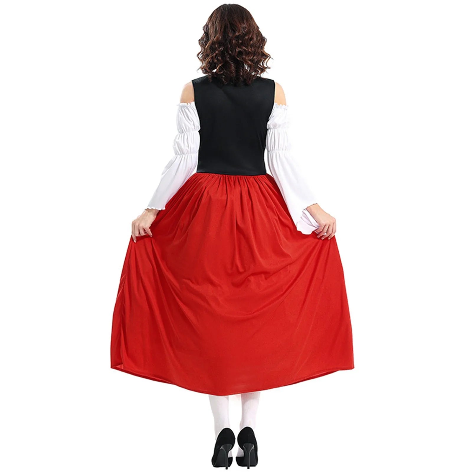 Lange Oktoberfest Dirndl-Jurk | Feestelijk